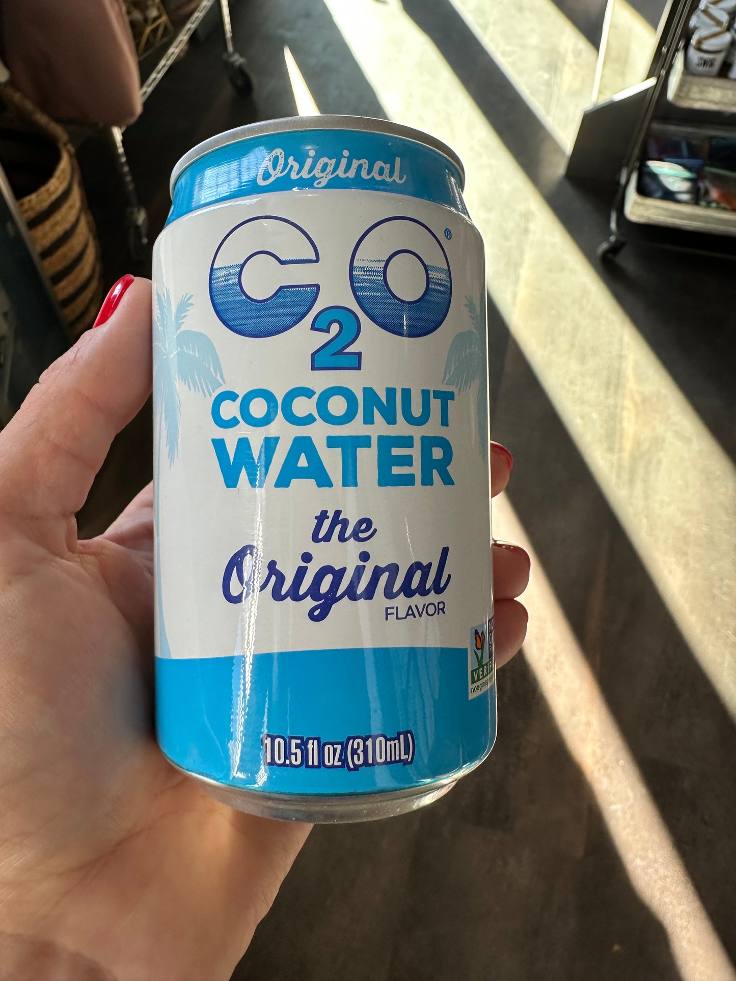 C2O Coconut Water — Pure Hydration from Young Thai Coconuts (10.5oz)