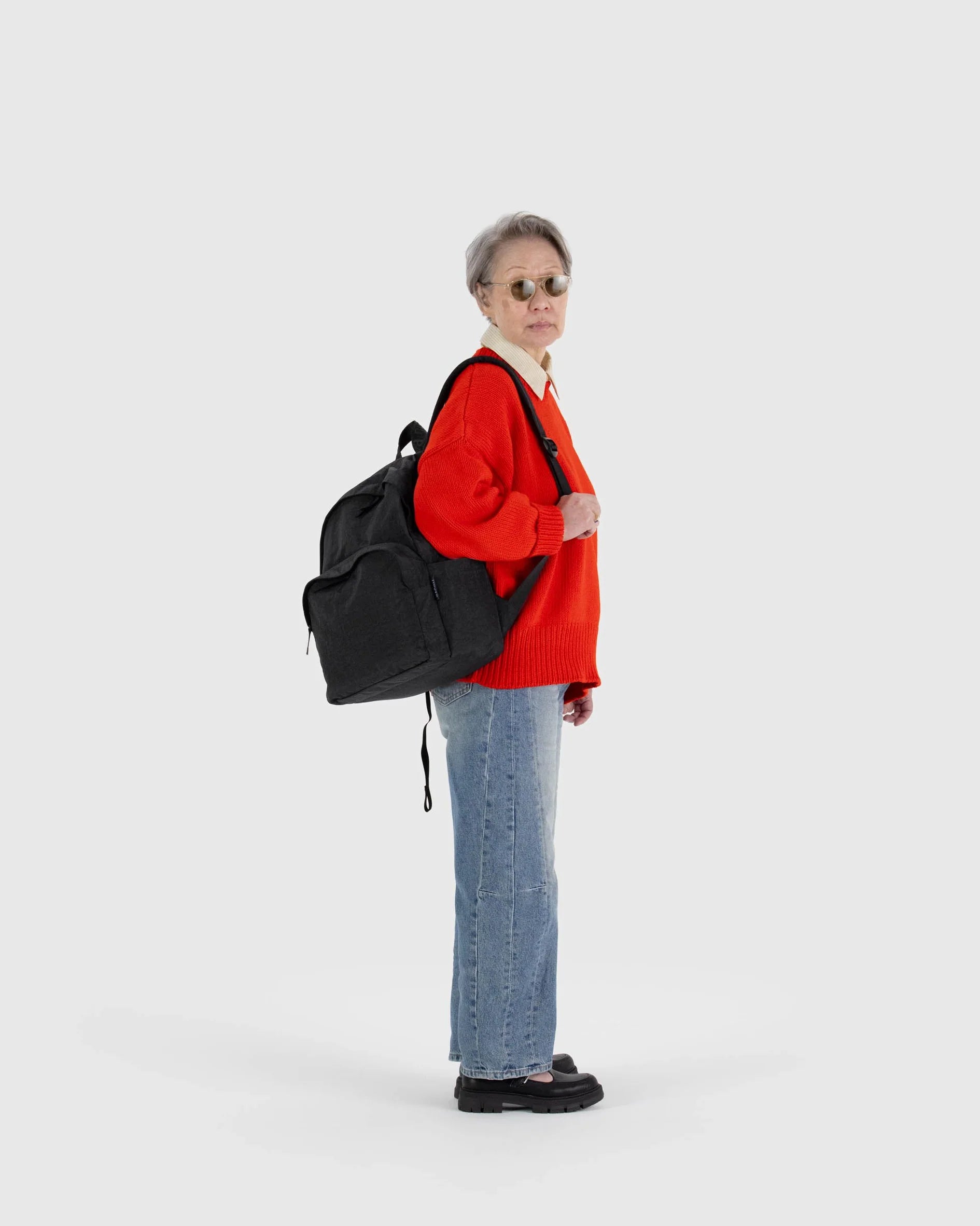 baggu laptop backpack Baggu Recycled Everyday Backpack with Laptop Sleeve