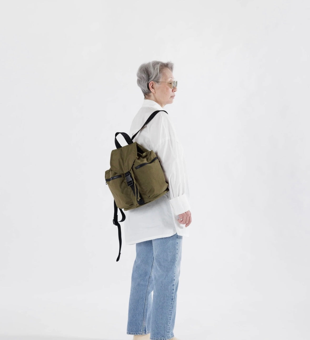 Baggu Drawstring Backpack – Recycled, Versatile & Everyday-Ready
