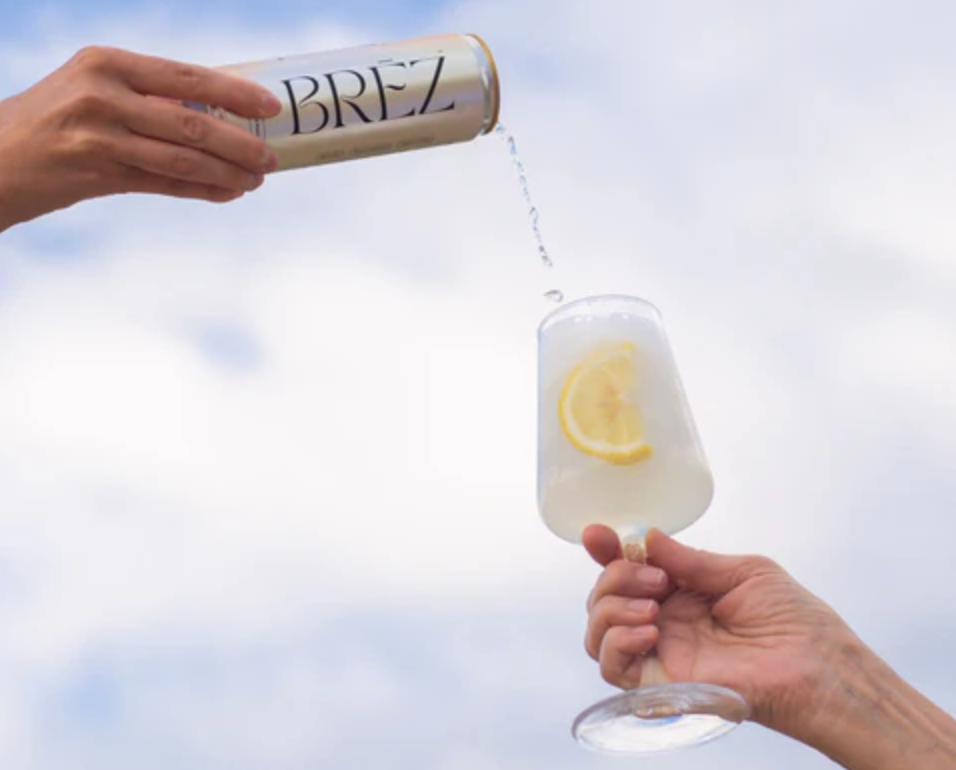 BREZ Lion’s Mane Mushroom Drink – Sparkling Adaptogenic Beverage for Clarity & Mood Support