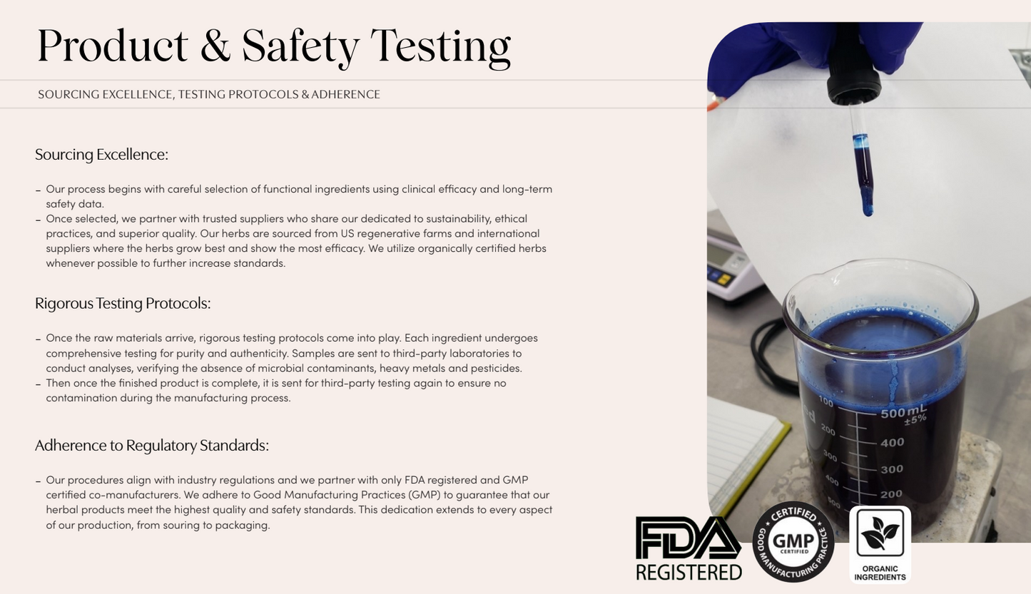 Apothekary Take the Edge Off® Herbal Tincture | Non-Alcoholic White Wine Alternative