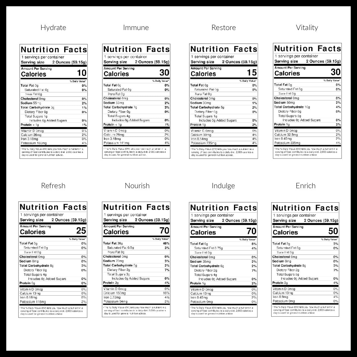 Mini Juice Cleanse Sampler | 6-Pack Cold-Pressed Juice Tasting Set