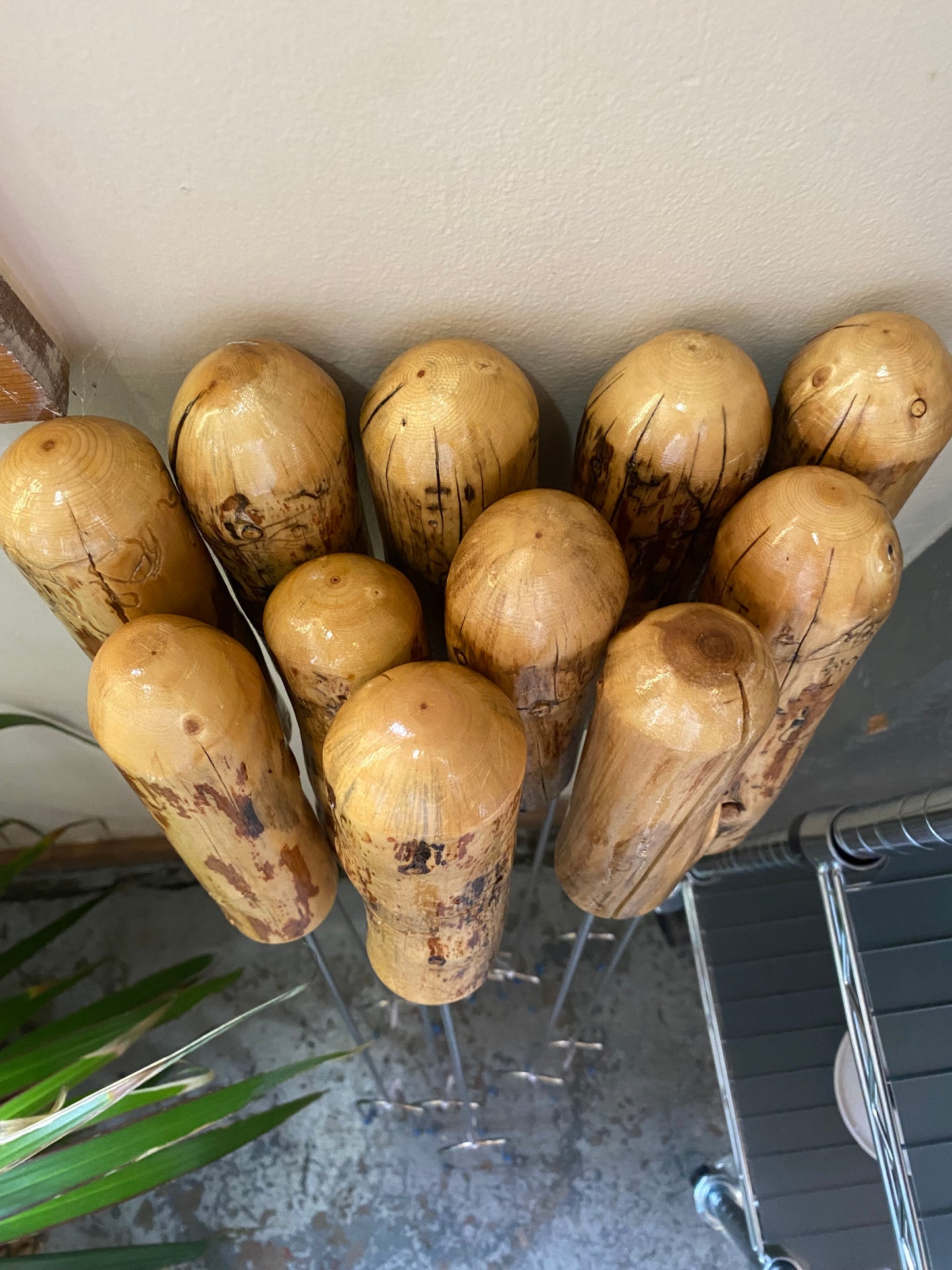 Handcrafted Roasting Sticks – Limited Edition Campfire Skewers with Repurposed Wood Handles