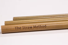 Load image into Gallery viewer, THE STRAW METHOD BAMBOO STRAW &amp; CASE
