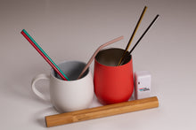 Load image into Gallery viewer, THE STRAW METHOD STAINLESS STEEL COLLAPSIBLE STRAW
