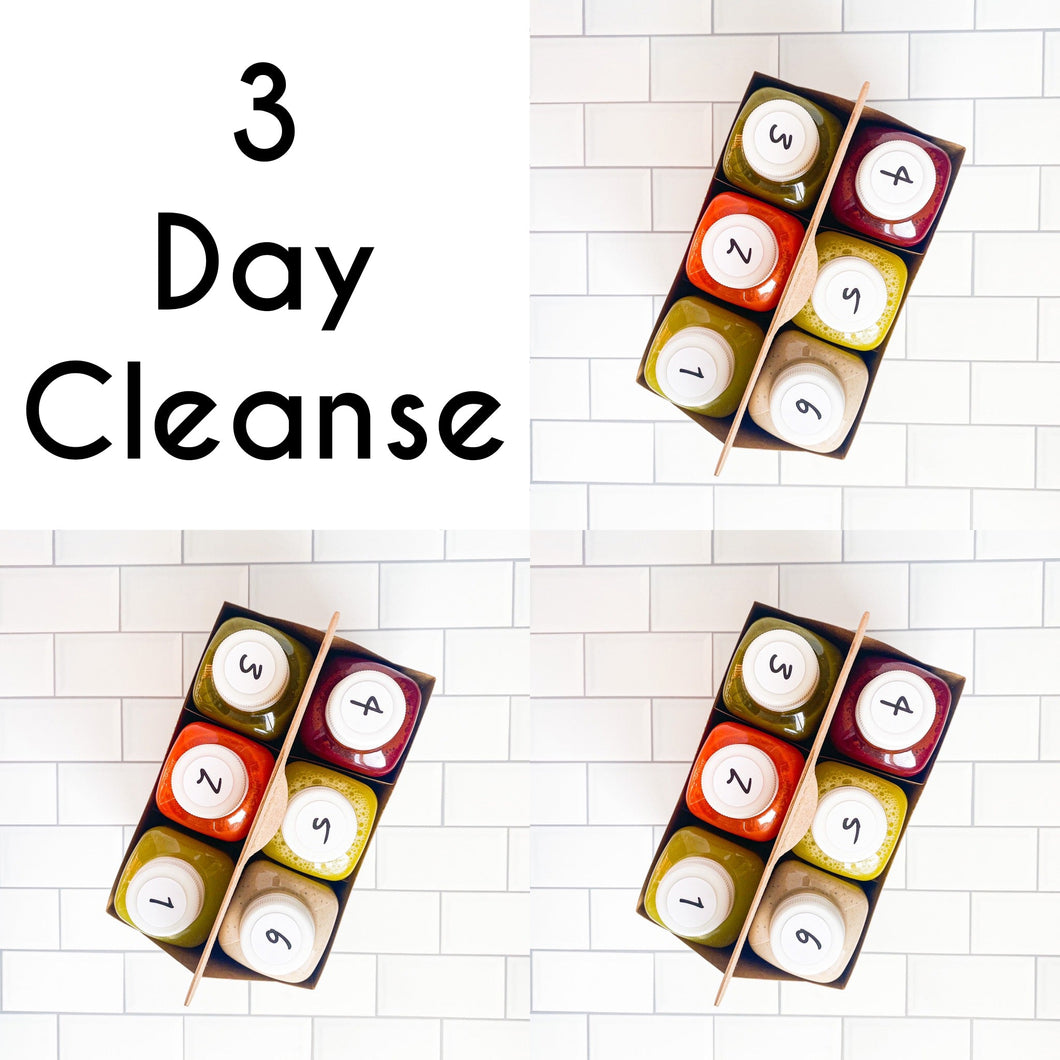 3 DAY JUICE & SOUP CLEANSE