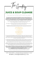 Load image into Gallery viewer, 3 DAY JUICE &amp; SOUP CLEANSE
