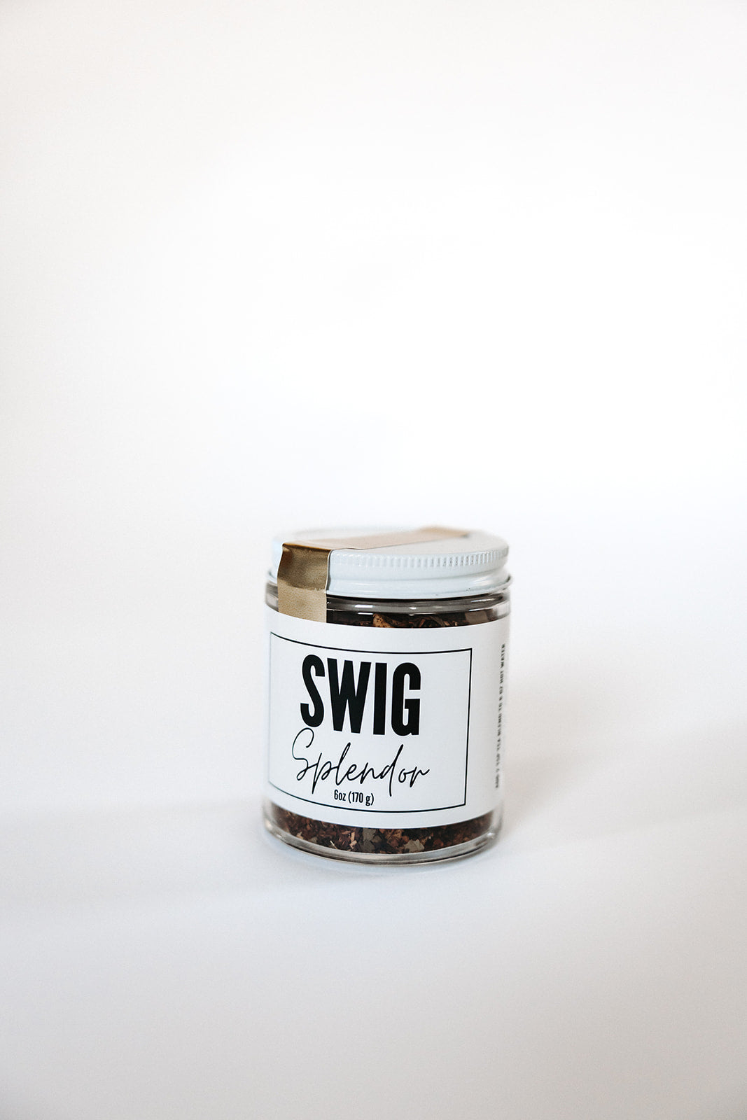 Swig Tea Splendor loose leaf tea in glass jar by The Goodery