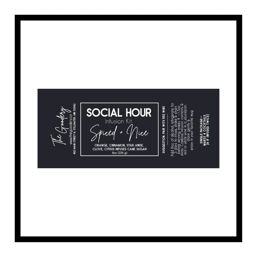 MINI SOCIAL HOUR COCKTAIL & CACAO INFUSION KITS