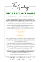 Load image into Gallery viewer, 1 DAY JUICE &amp; SOUP CLEANSE
