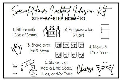 SOCIAL HOUR COCKTAIL KIT BUNDLES -- BUNDLE & SAVE